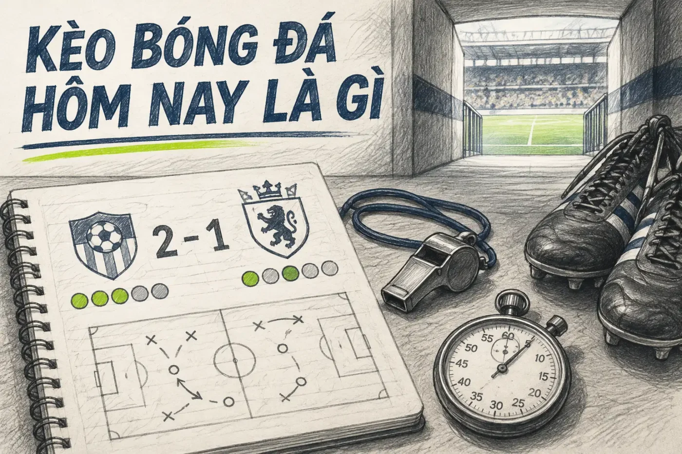 Kèo bóng đá hôm nay chính là bảng thông tin tổng hợp tỷ lệ cá cược cho tất cả các trận đấu diễn ra trong ngày - kèo bóng đá